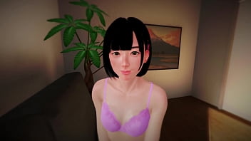 My girlfriend's sensual encounter on the couch in high-quality 3D Hentai